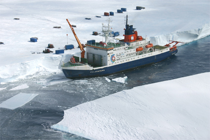 The RV Polarstern icebreaker