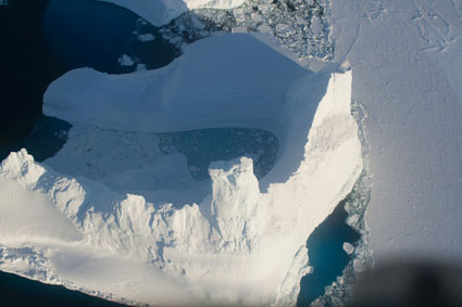 AVdP iceberg calving web