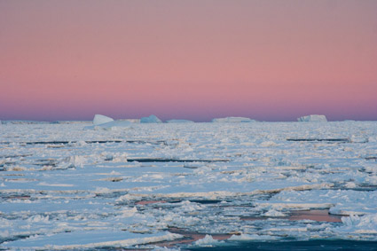 AVdP sea ice sunset web