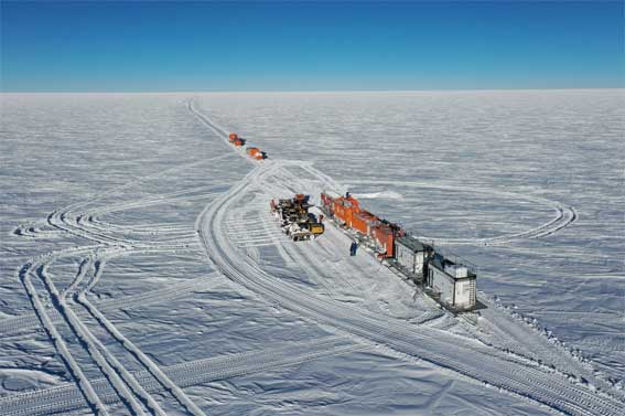 PAIS East Antarctic Plateau traverse web